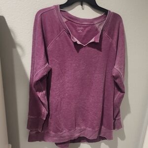 Calvin Klein Women's Purple Sweatshirt